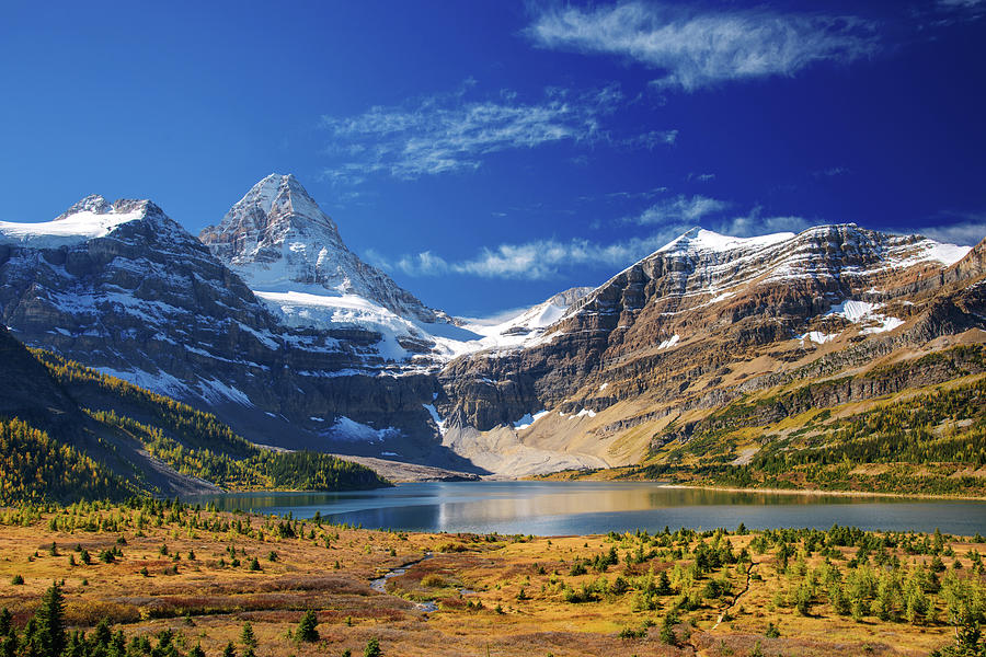 Lake Magog With Mountain Photograph by Piriya Photography Lake Magog With Mountain Photograph by Piriya Photography