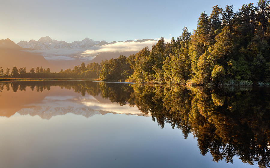 Lake Matheson Photograph by A Touch Of Rodelicious