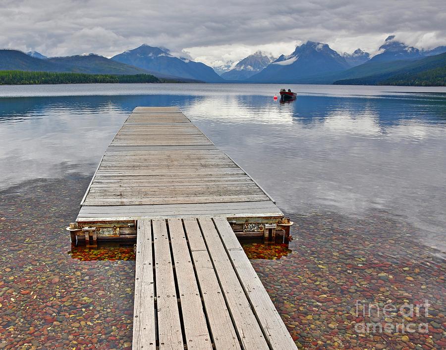 Lake McDonald Photograph by Steve Brown
