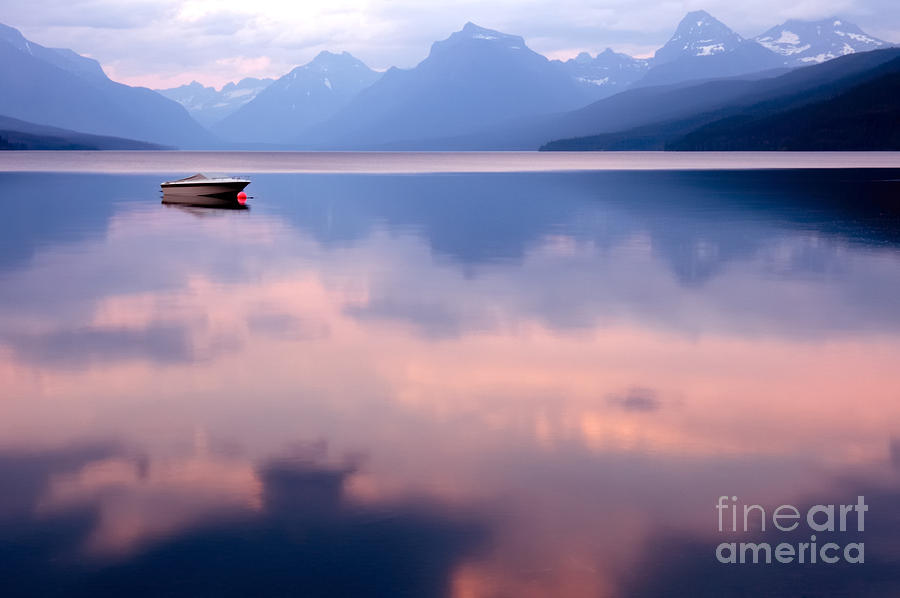 Atmosphere Photograph - Lake Mcdonald by Yao Li Photography Atmosphere Photograph - Lake Mcdonald by Yao Li Photography