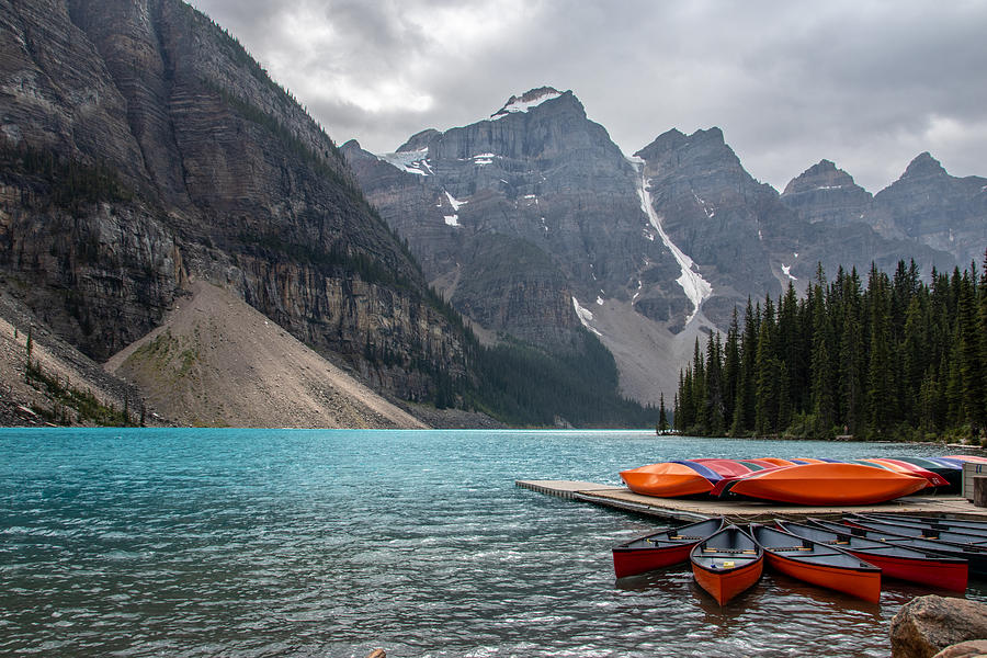 Lake Moraine Photograph by Peter Hainzl - Fine Art America