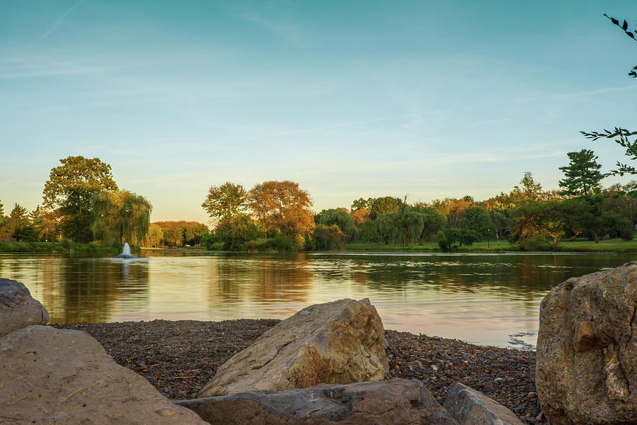 Lake Muhlenberg Shore Line by Jason Fink Lake Muhlenberg Shore Line by Jason Fink