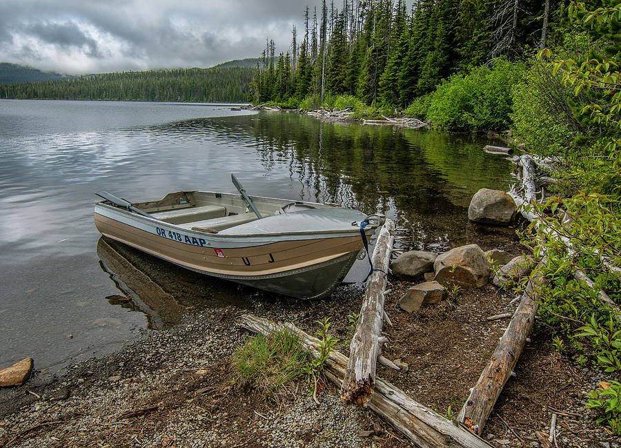 Lake Olalie Boat by Matthew Irvin Lake Olalie Boat by Matthew Irvin