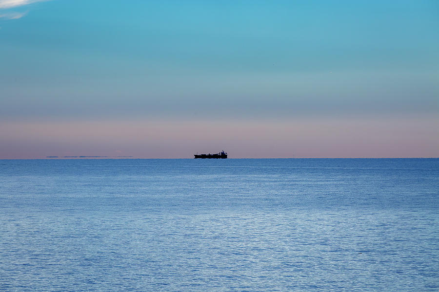 Lake Ontario Frieghter Photograph by Jack R Perry
