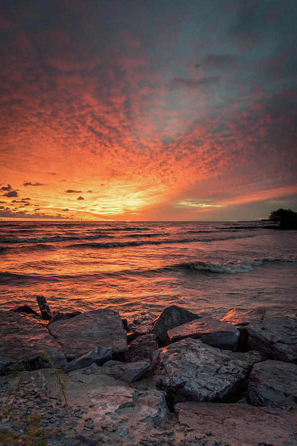 Lake Ontario Sunrise Photograph by Guy Coniglio