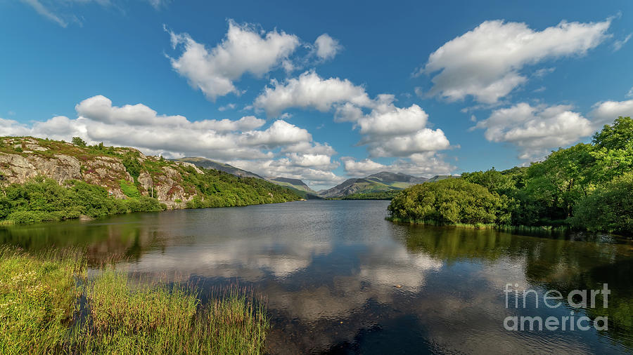Lake Padarn Wales Photograph by Adrian Evans