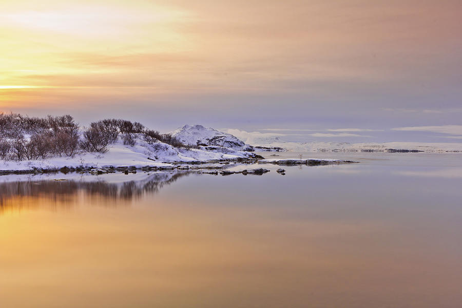 Lake Pingvallavatn Photograph by Gulli Vals