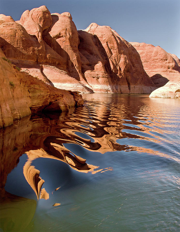 Lake Powell Reflections Photograph by Rachel Dunsdon Photography