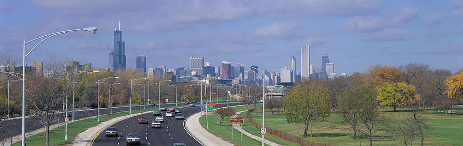 Lake Shore Drive Chicago Illinois Usa Photograph By Panoramic Images   Lake Shore Drive Chicago Illinois Usa Panoramic Images 