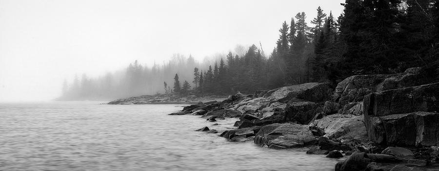 Lake Superior Fog Photograph by Matt Hammerstein