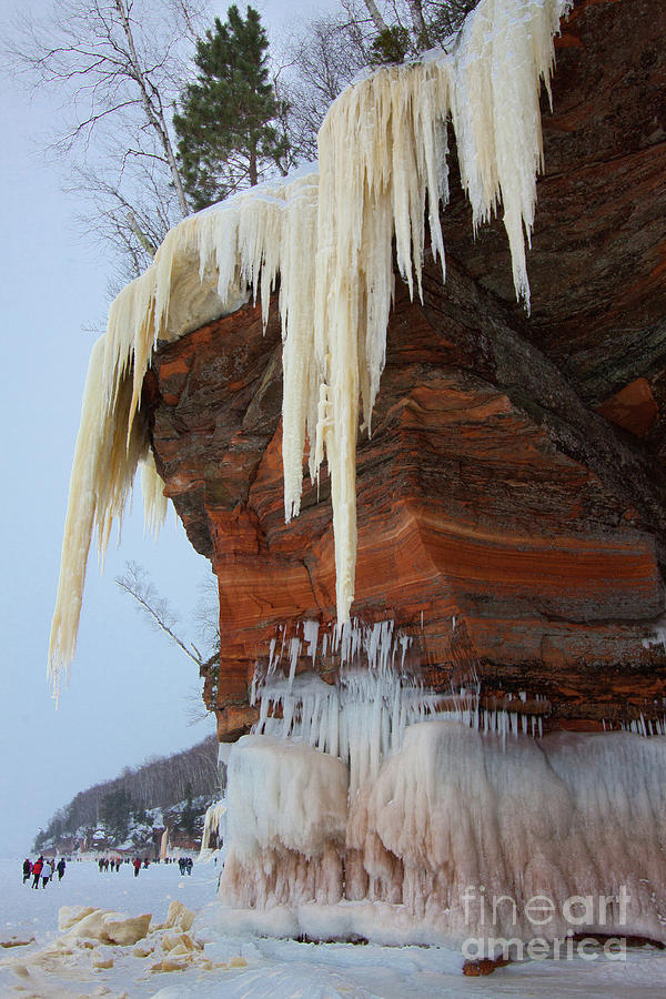 Lake Superior Ice Caves 2 Photograph by Jim Schmidt MN