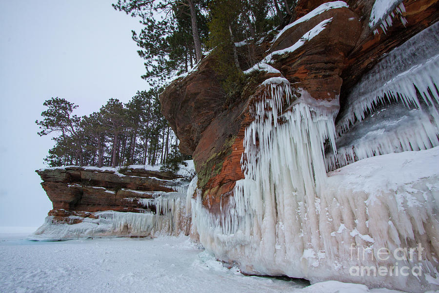 Lake Superior Ice Caves 3 Photograph by Jim Schmidt MN