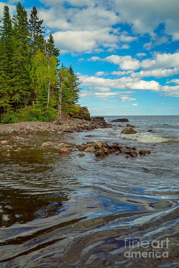 Lake Superior Waves Photograph by Susan Rydberg