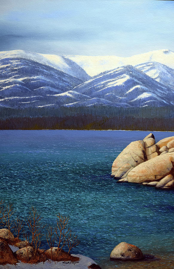 Lake Tahoe 2 Painting by Frank Wilson