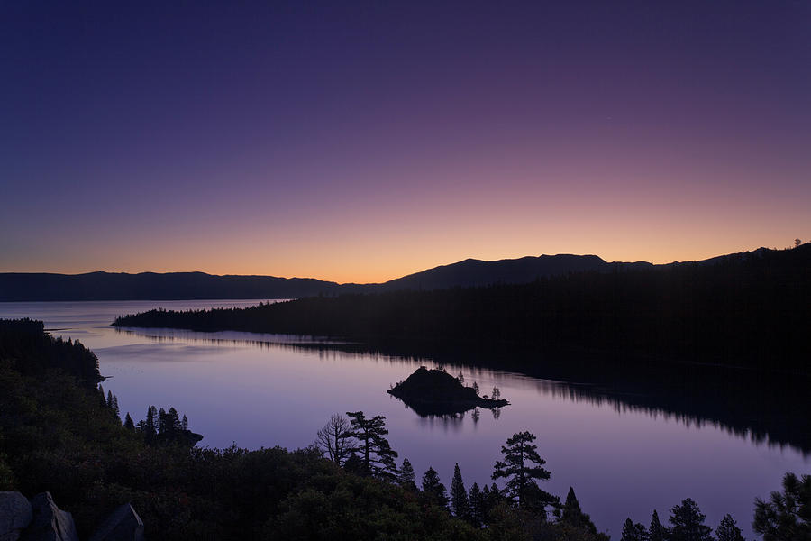 Lake Tahoe Emerald Bay Dawn Photograph by Picturelake Lake Tahoe Emerald Bay Dawn Photograph by Picturelake
