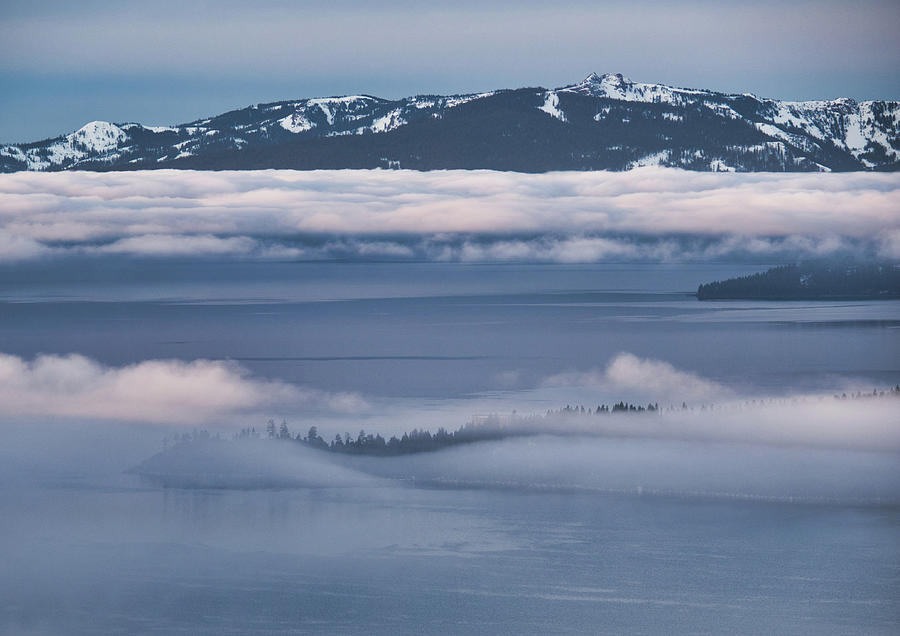Lake Tahoe Inversion Photograph by Martin Gollery