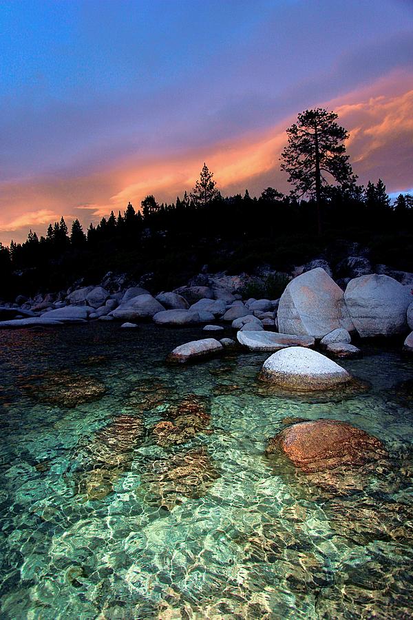 Lake Tahoe Nightlife Photograph by Sean Sarsfield
