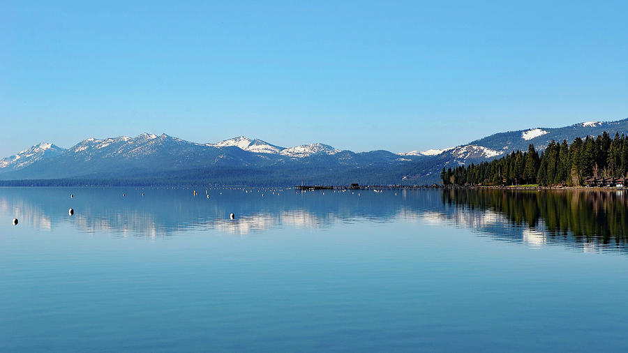 Lake Tahoe Reflection Photograph by Marilyn MacCrakin