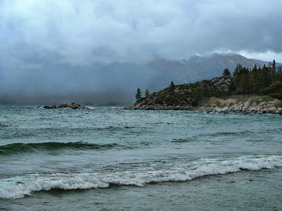 Lake Tahoe Storm Photograph by Norma Brandsberg