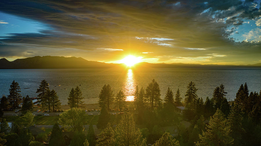 Lake Tahoe Sunset  Photograph by Anthony Giammarino