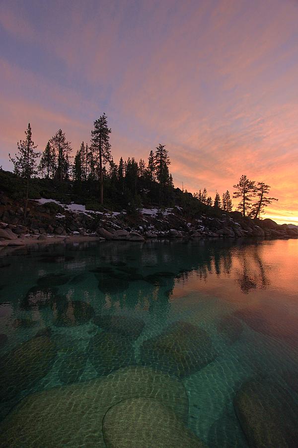 Lake Tahoe Twilight Dreams Photograph by Sean Sarsfield
