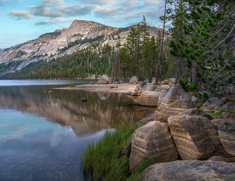 Lake Tenaya And Sierra Nevada, Yosemite Photograph by Tim Fitzharris