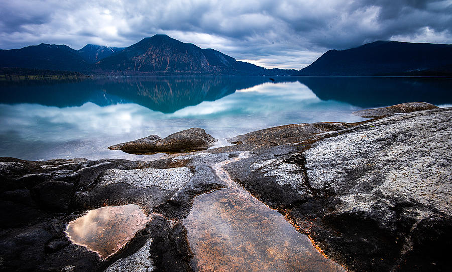 Lake Walchensee Photograph by Ulrike Eisenmann - Fine Art America