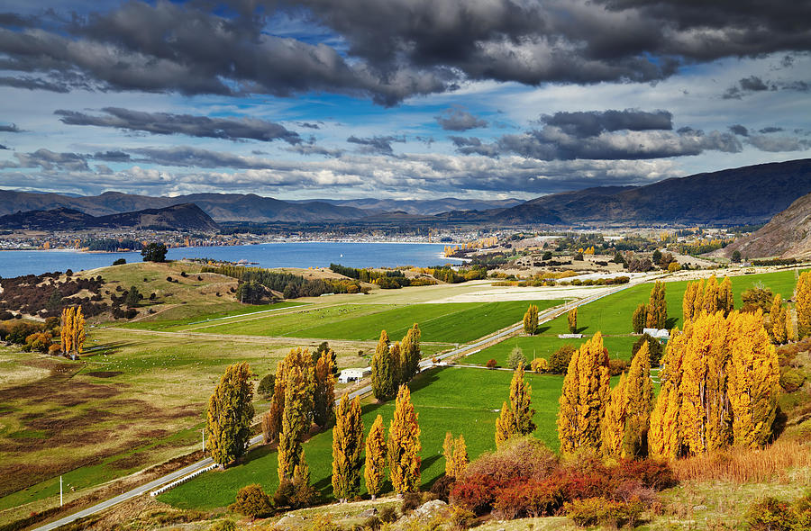Landscape Photograph - Lake Wanaka, View From Mount Roys by DPK-Photo