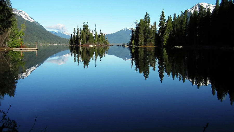 Lake Wenatchee WA Photograph by David Jenkinson