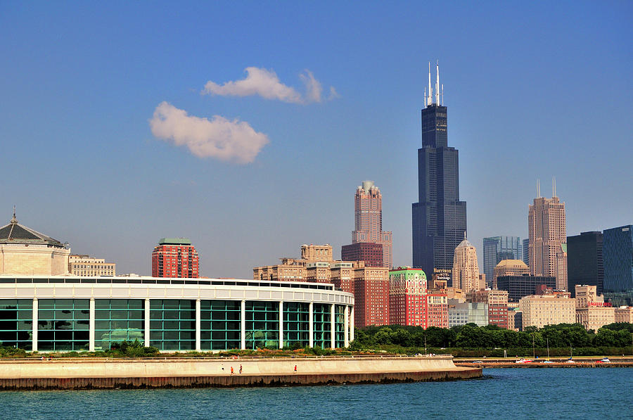 Lakefront And Skyline Photograph by Bruce Leighty
