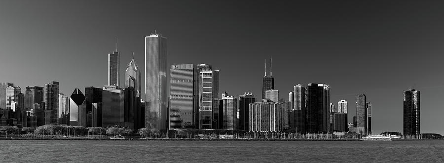 Lakefront Chicago B W Photograph