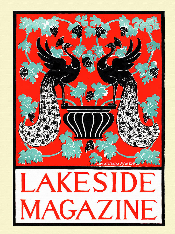 Lakeside magazine Painting by 