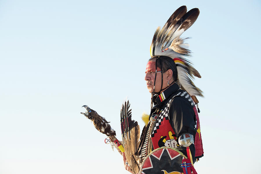 Lakota Jim Yellowhawk Photograph by Christian Heeb - Fine Art America