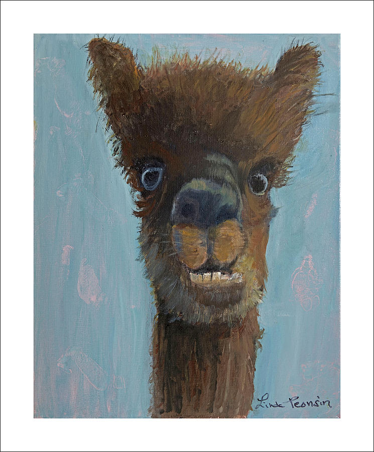 Lama Painting by Linda Peonsin - Fine Art America