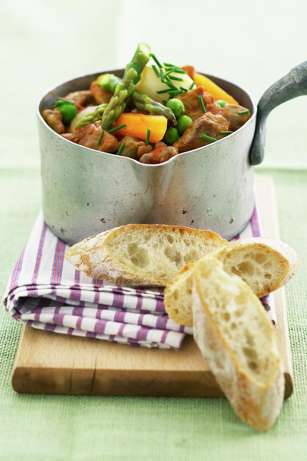 Lamb Navarin With Spring Vegetables Photograph by Fnot