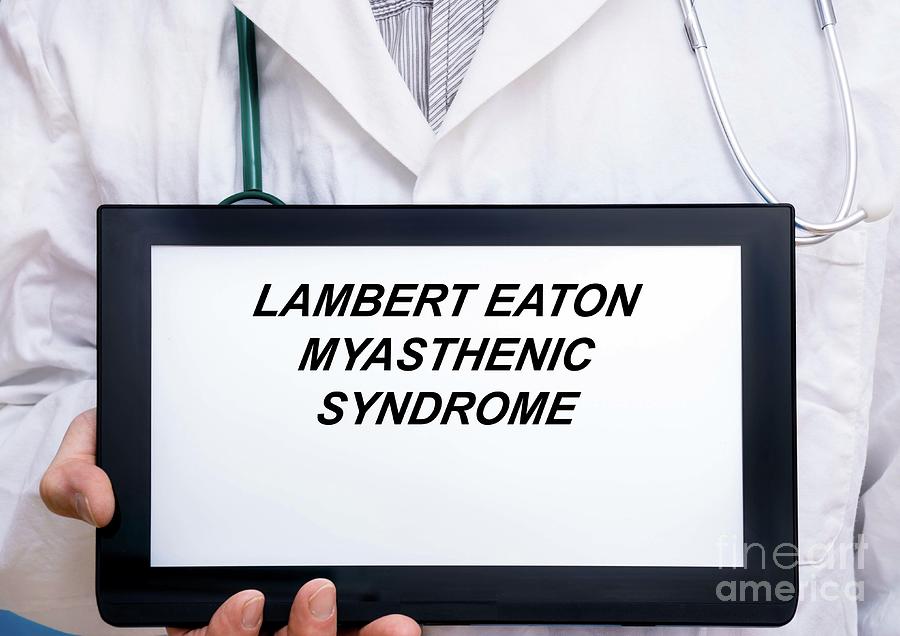 Lambert-eaton Myasthenic Syndrome Photograph by Wladimir Bulgar/science ...