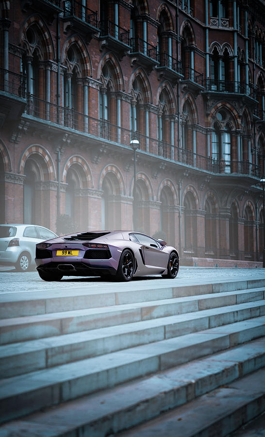 Lamborghini Aventador  London Photograph by Roger Lighterness