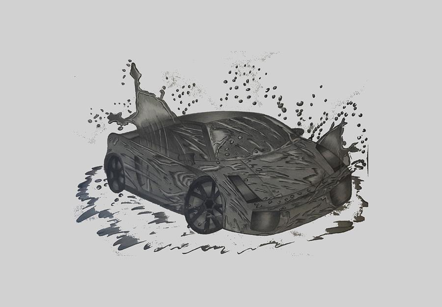 Wall Art Print Green Sport Car Lamborghini | Gifts & Merchandise |  Abposters.com