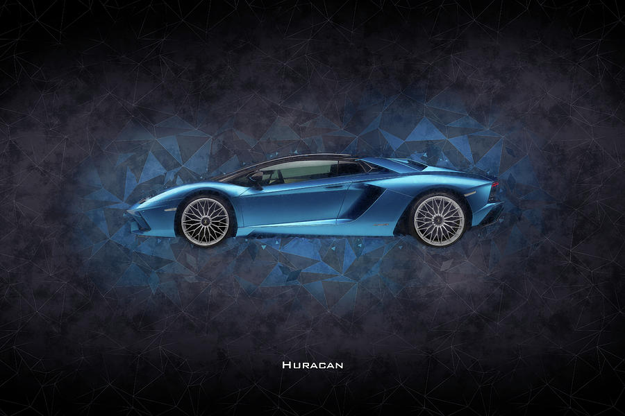 Lamborghini Huracan Digital Art by Airpower Art