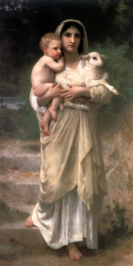 Lambs Painting by Oscar Alonzo - Fine Art America