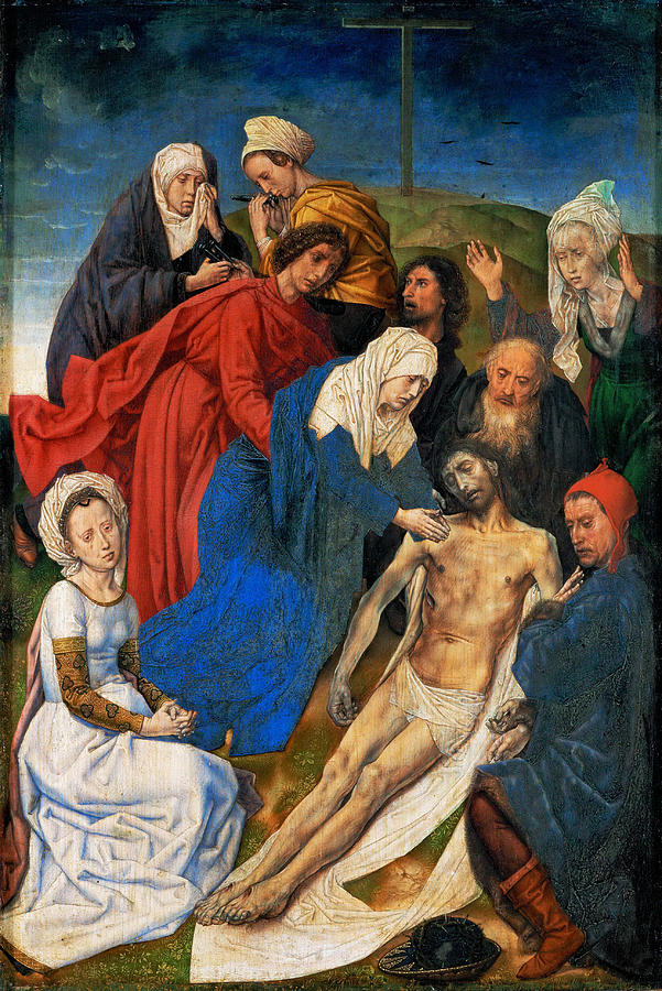 Lamentation of Christ Painting by Hugo van der Goes
