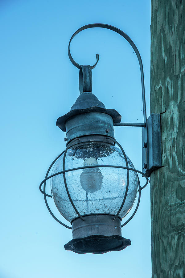 Lamp on a Pole Photograph by Ralph Staples - Pixels