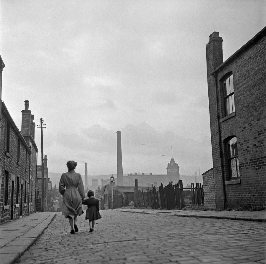 Lancashire Mill Town Photograph by Bert Hardy