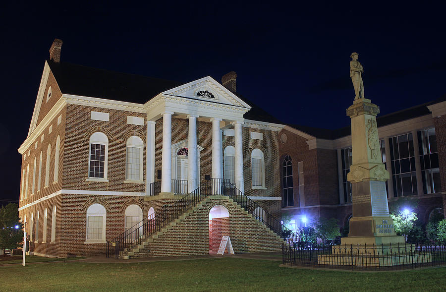 Lancaster County Court House Night 21 Photograph by Joseph C Hinson