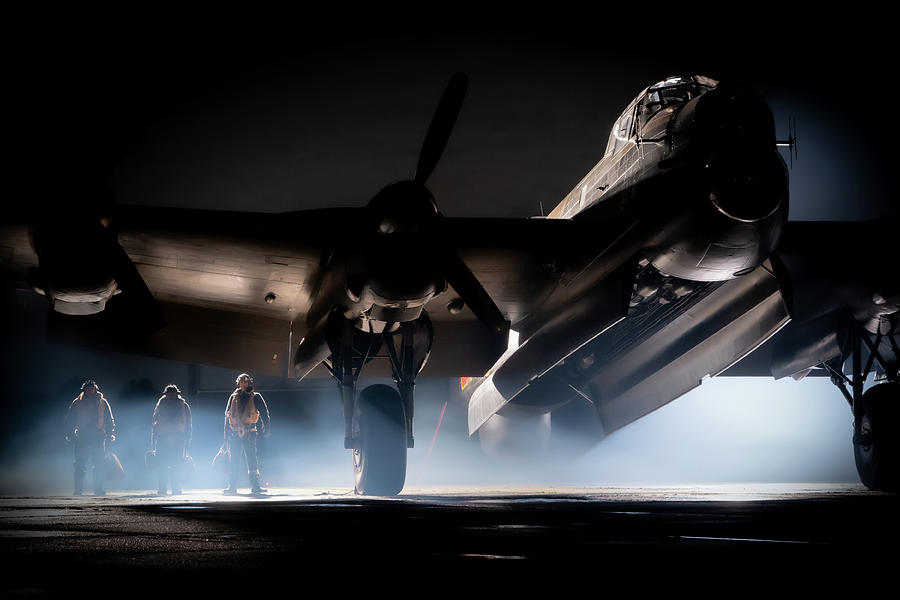Lancaster Returns Photograph by Airpower Art