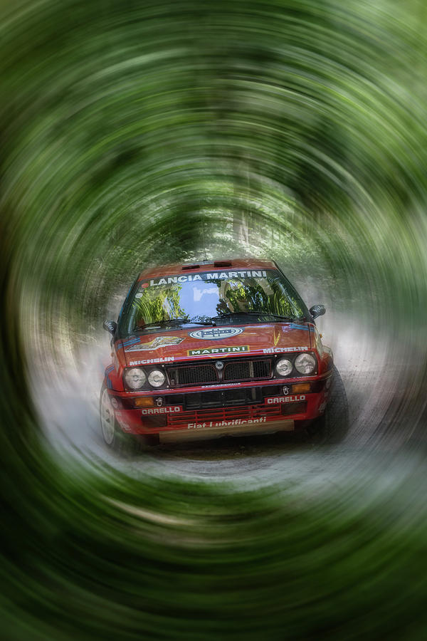Lancia Delta Rally Photograph by Roger Lighterness