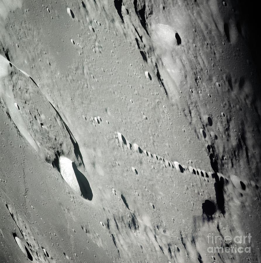 Landing Site Surveyed During Apollo 12 Photograph by Nasa/science Photo Library