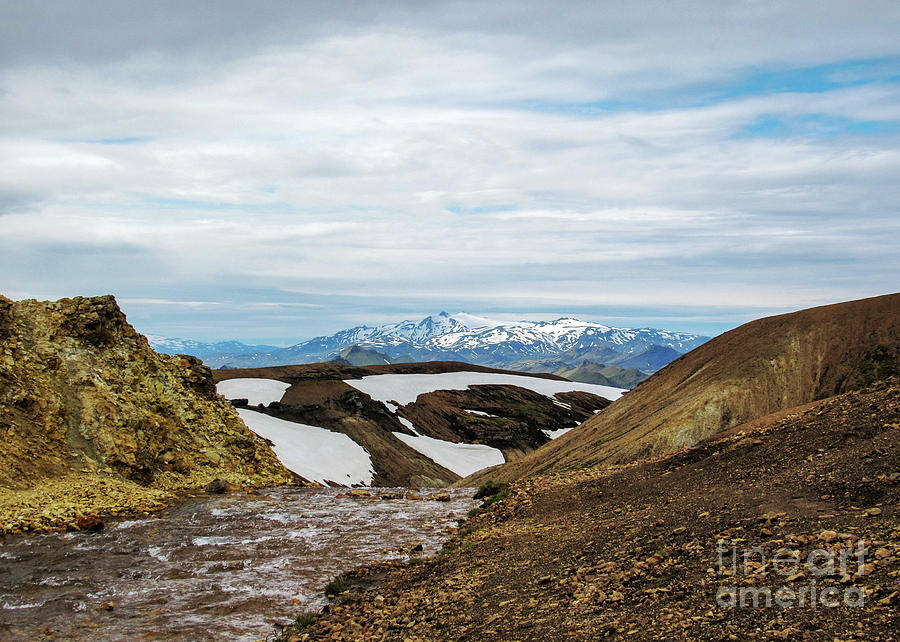 Landmannalaugar Trek Fjallabak Nature Reserve Iceland Photograph By