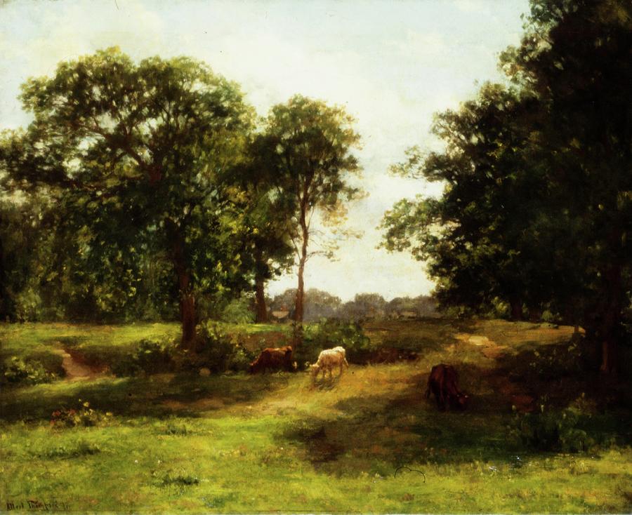 Landscape Painting By Alfred Wordsworth Thompson - Fine Art America