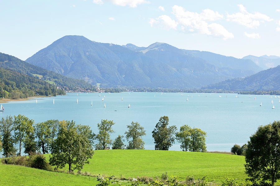 Landscape At Lake Tegernsee Photograph by Fotospeedy